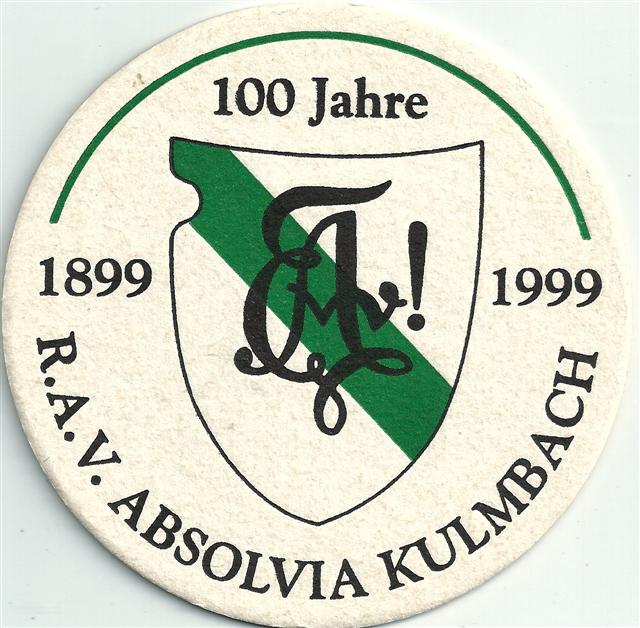 kulmbach ku-by absolvia 1a (rund215-100 jahre-schwarzgrün)
